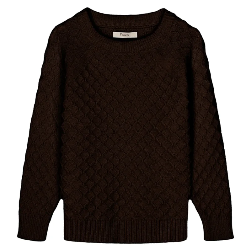 PulloverhenleyFliink Chicory Coffee Benna Sqa. Pullover