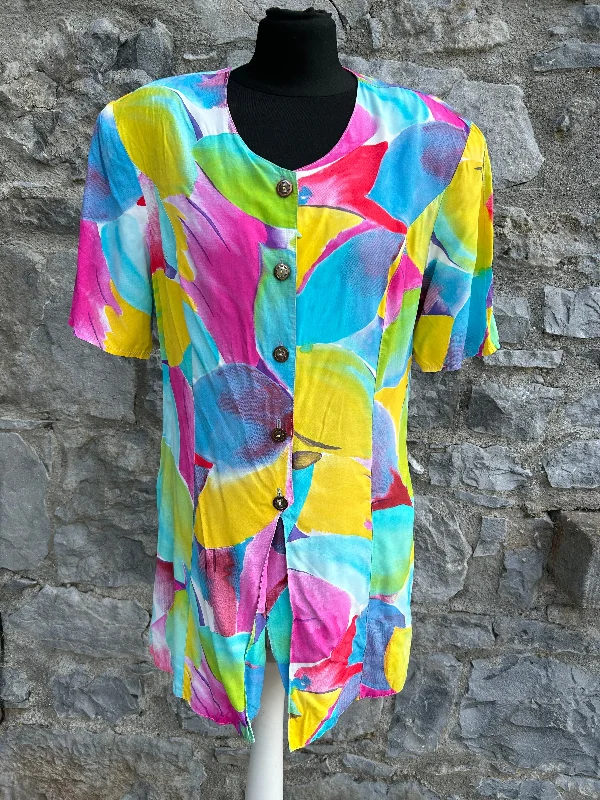 TunicTopValkyrie90s rainbow abstract tunic uk 12