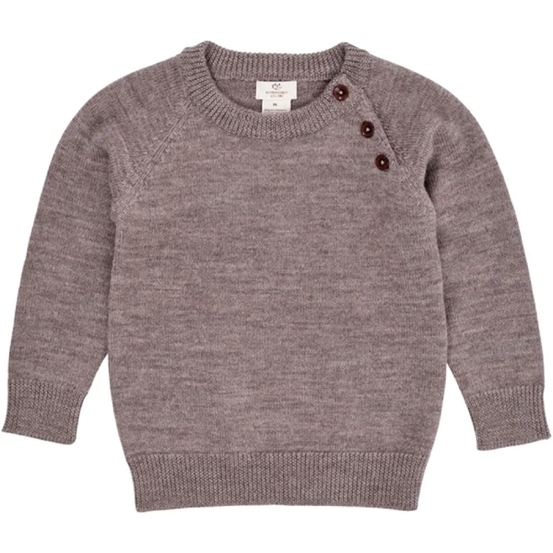 PullovertexturedCopenhagen Colors Natural Melange Merino Classic Pullover