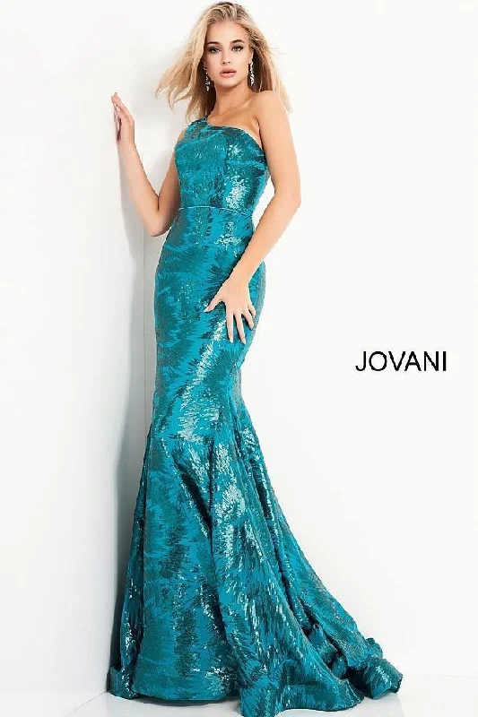 Jovani 1845 Prom Long One Shoulder Prom Dress SaleTightdress