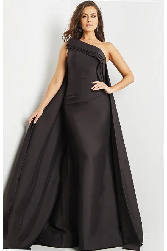 Jovani 09203 Long One Shoulder Formal DressTightbond