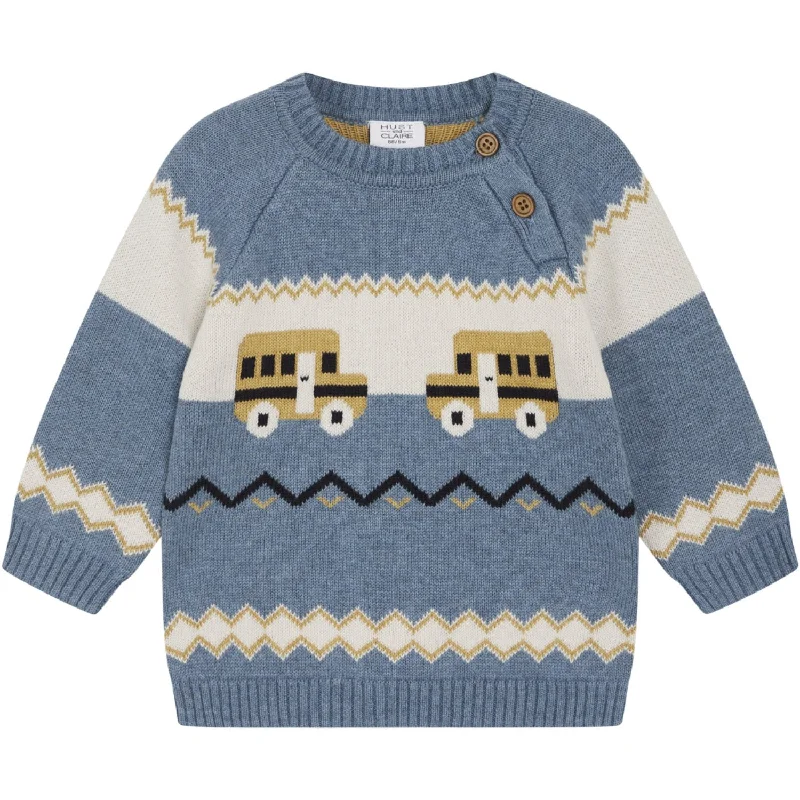 PulloverformalHust & Claire Ocean Melange Baby Palle Pullover