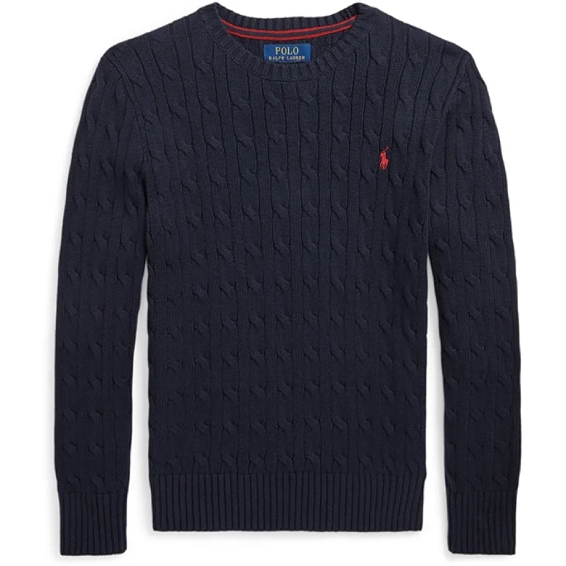 PulloverstripedPolo Ralph Lauren Boy Pullover Rl Navy