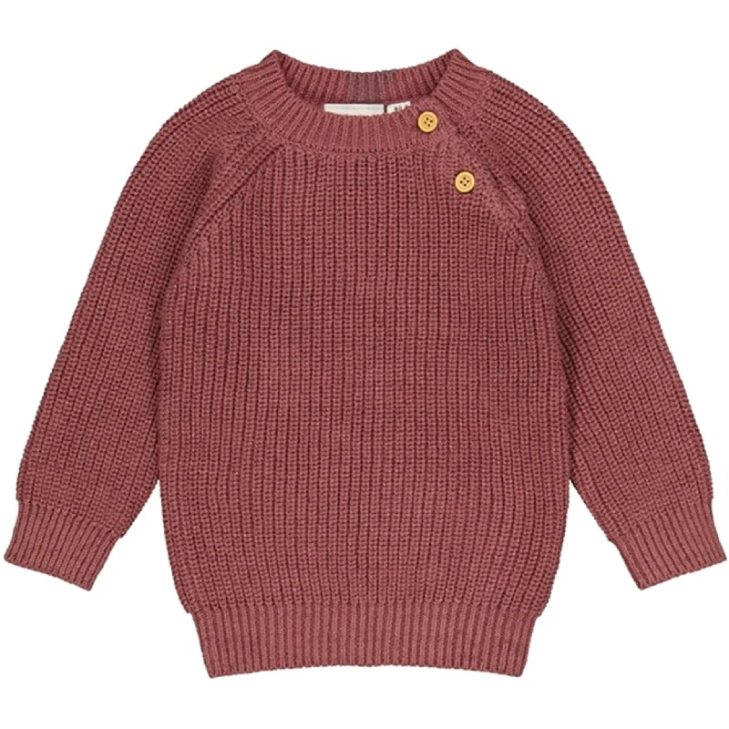 PulloverfitTHE NEW Siblings Rose Brown Heather Glitter Pullover