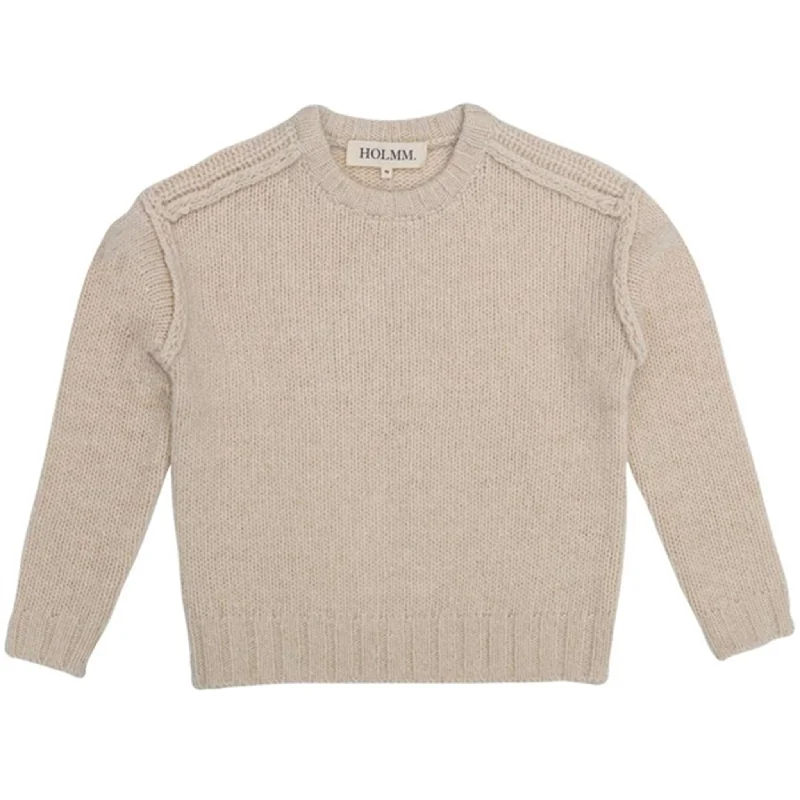 PulloverprintHOLMM White Scott Madsen Wool Pullover