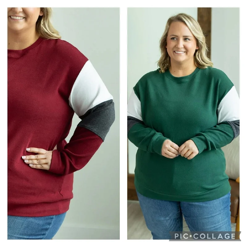 PulloverflexVarsity Pullover Top