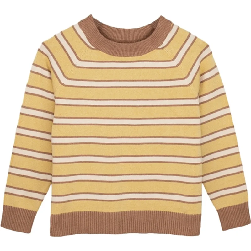 PulloverluxeFliink Cocoon Stripe Favo Stripe Knit Pullover