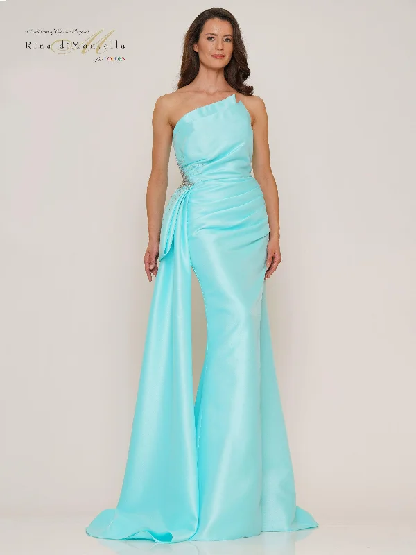 Rina di Montella Long Strapless Formal Dress 2750 SaleTightturn