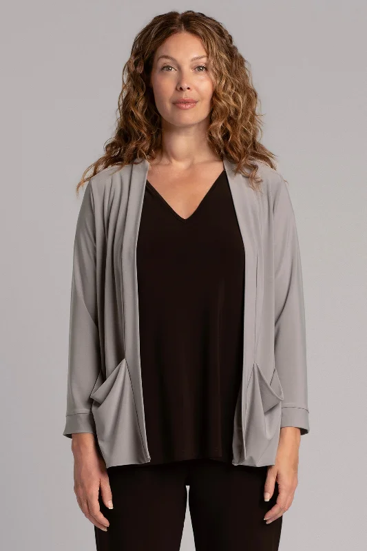 Core Cardigan | TaupeAthletic Knit Tops