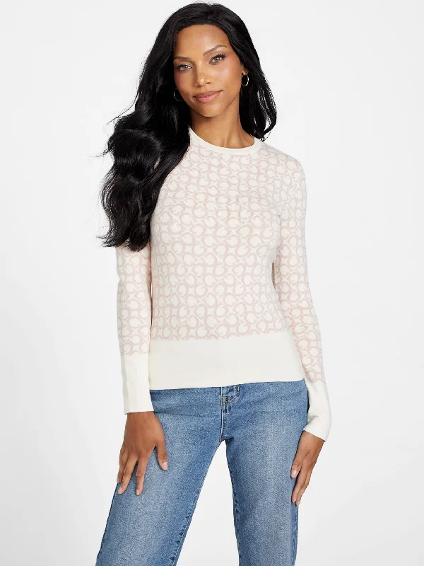 Eco Rianna Logo SweaterWinter Knit Tops