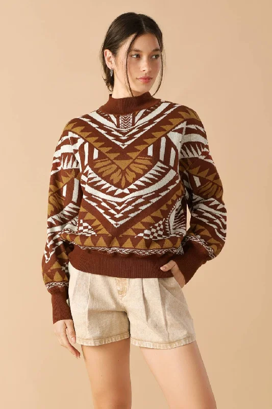 HONESTLY LOVE PULLOVER SWEATER TOPAcrylic Knit Tops