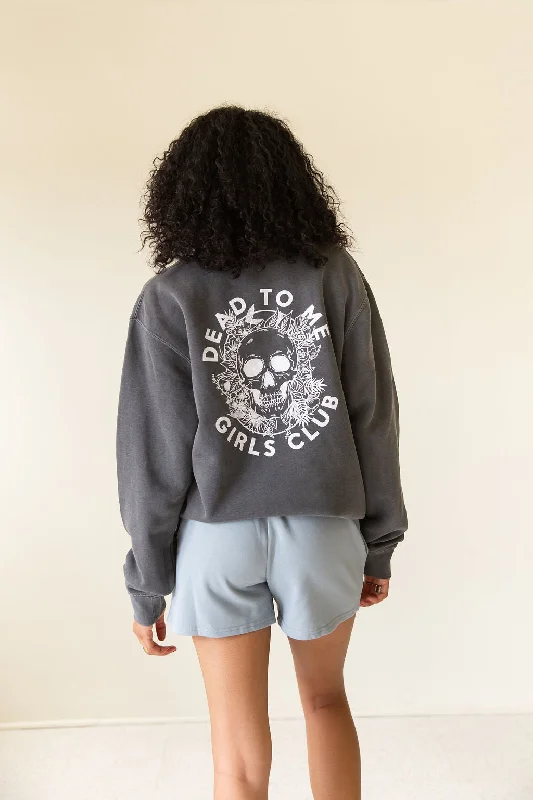 Dead To Me Graphic SweaterOutdoor Knit Tops