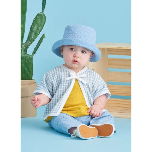 Simplicity Babies Outfit S9616Fleece Jackets