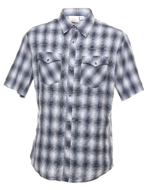 Checked Western Shirt - LPainted Shirts