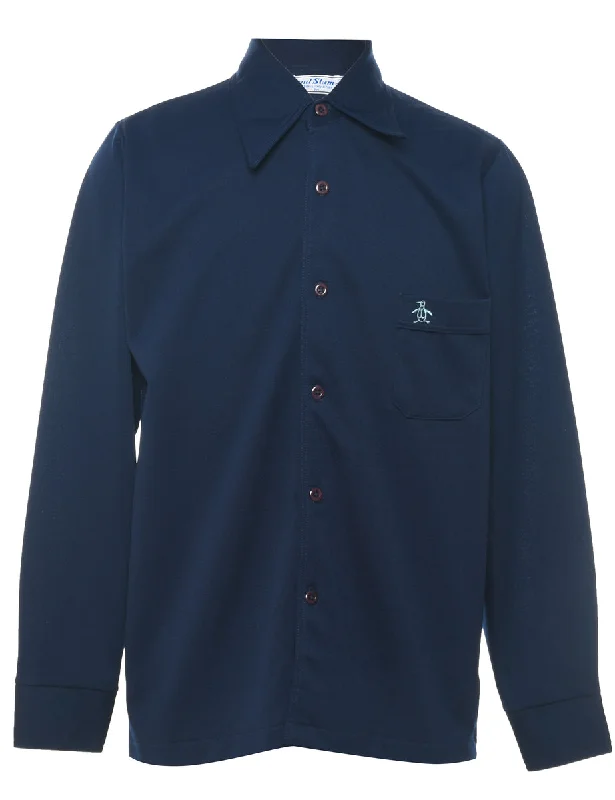 Classic 1970s Navy Shirt - MLounge Shirts