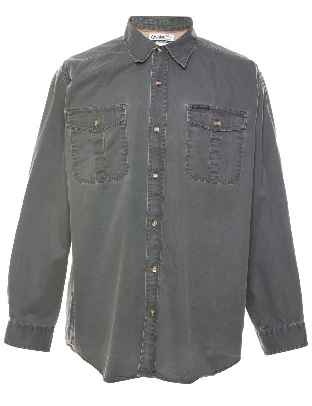 Columbia Denim Shirt - LPrinted Shirts