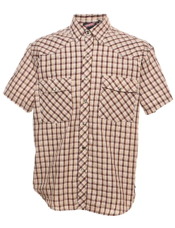 Dickies Checked Western Shirt - LSkateboard Shirts