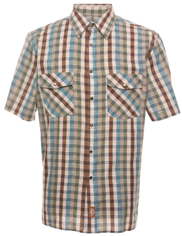 Dickies Multi-Colour Checked Shirt - LSequined Shirts