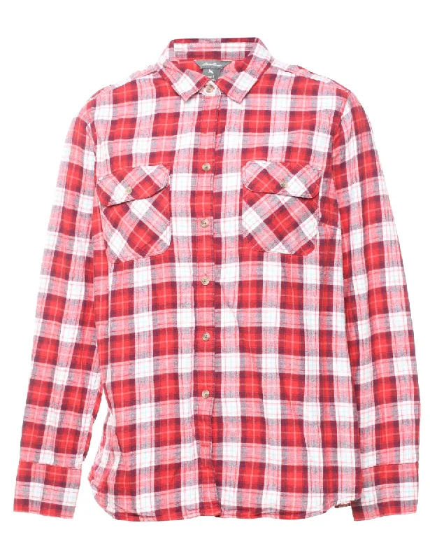 Eddie Bauer Checked Shirt - LUrban Shirts