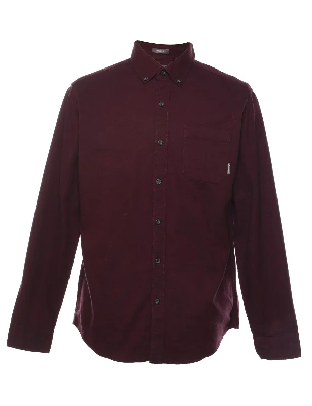 Eddie Bauer Maroon Shirt - MLogo Shirts