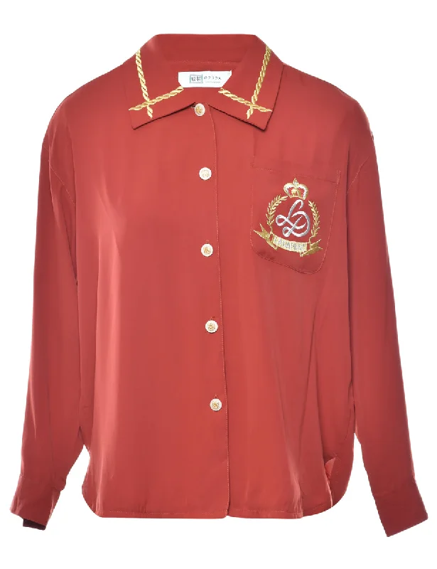 Embroidered Shirt - LLongline Shirts