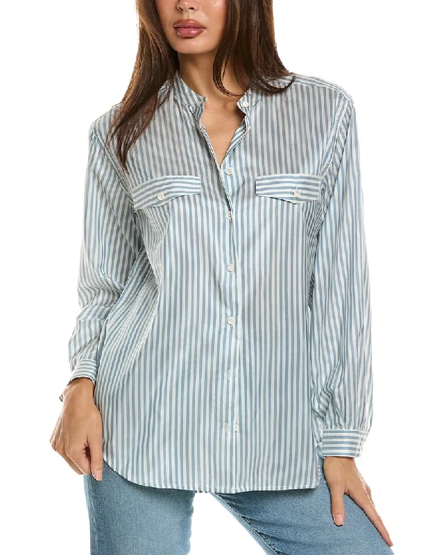 FRAME Denim Femme Silk ShirtCasual Shirts