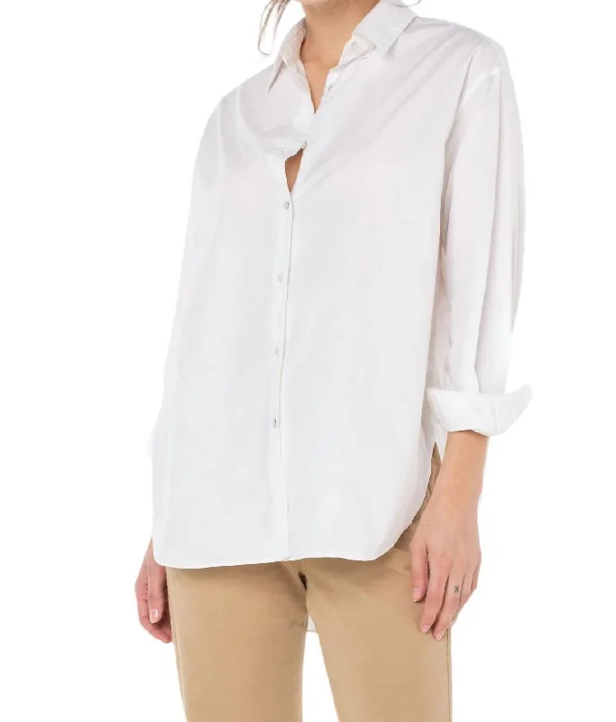 Great Shirt In Brilliant WhiteSheer Shirts