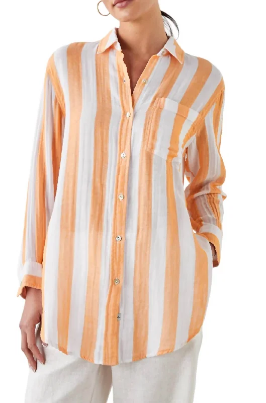 Jaylin Shirt In Ortona StripeCompression Shirts