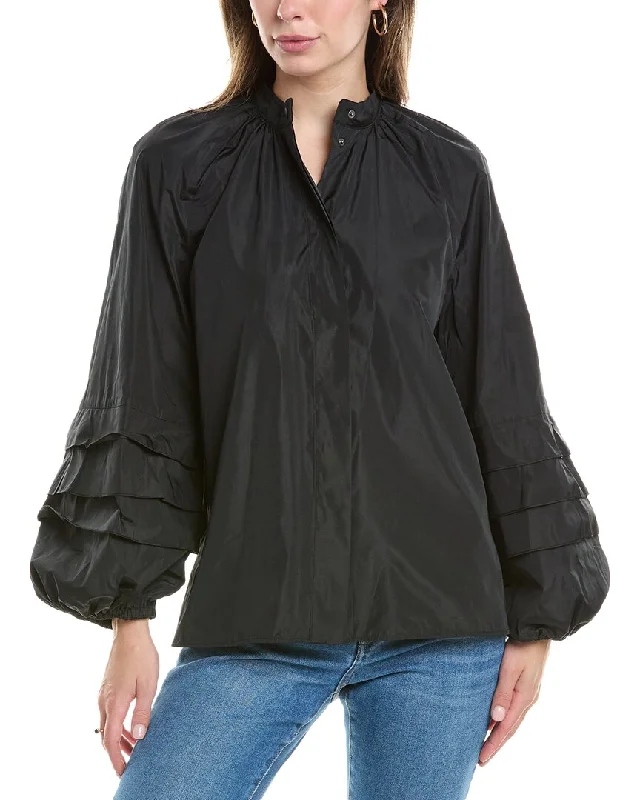 Max Mara Marco Silk-Blend ShirtRayon Shirts