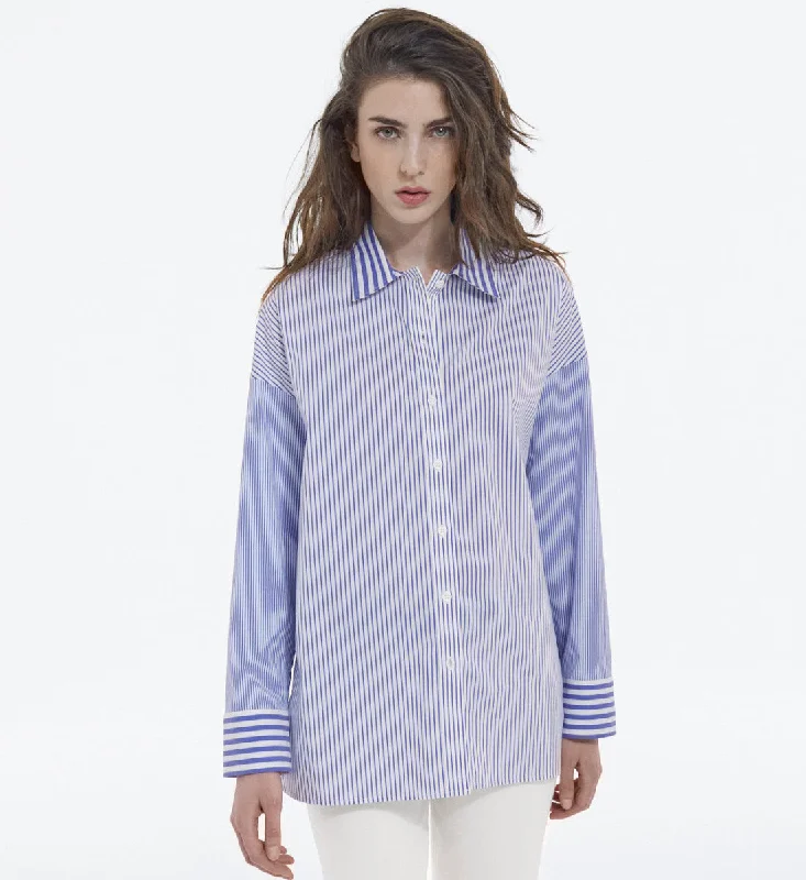 Straight Fit Striped Formal ShirtChambray Shirts