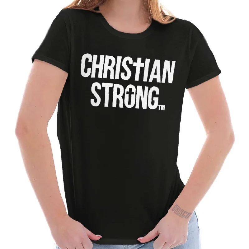 Christian Strong Ladies T ShirtTie-Dye T-Shirts