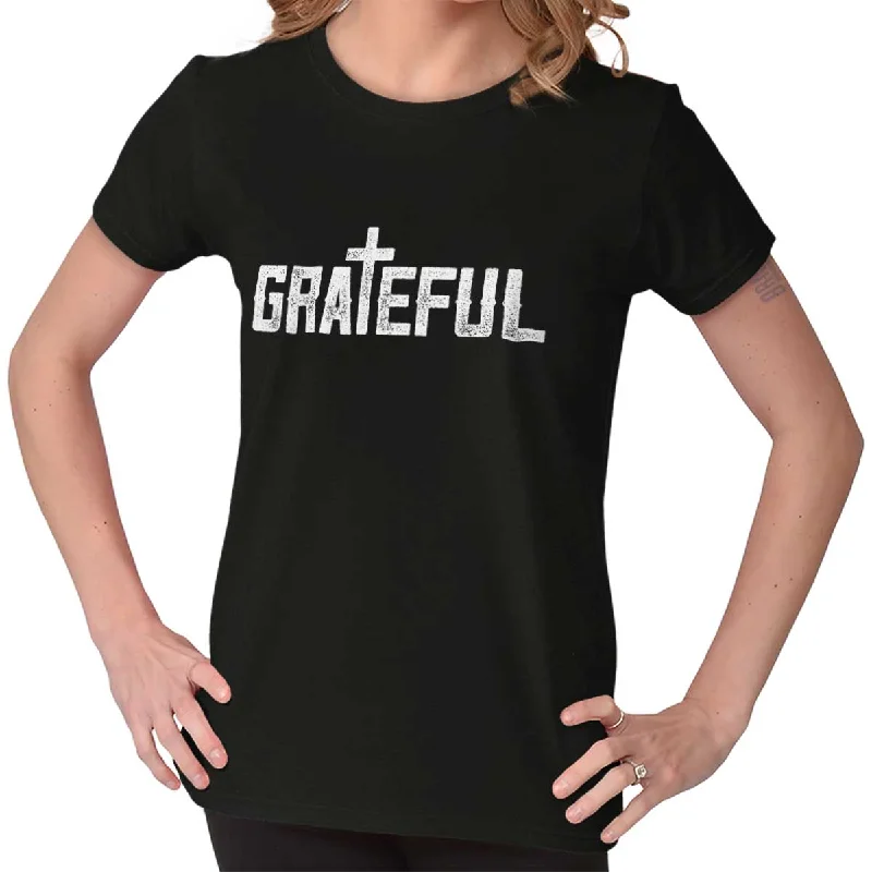 Grateful Ladies T ShirtStatement T-Shirts