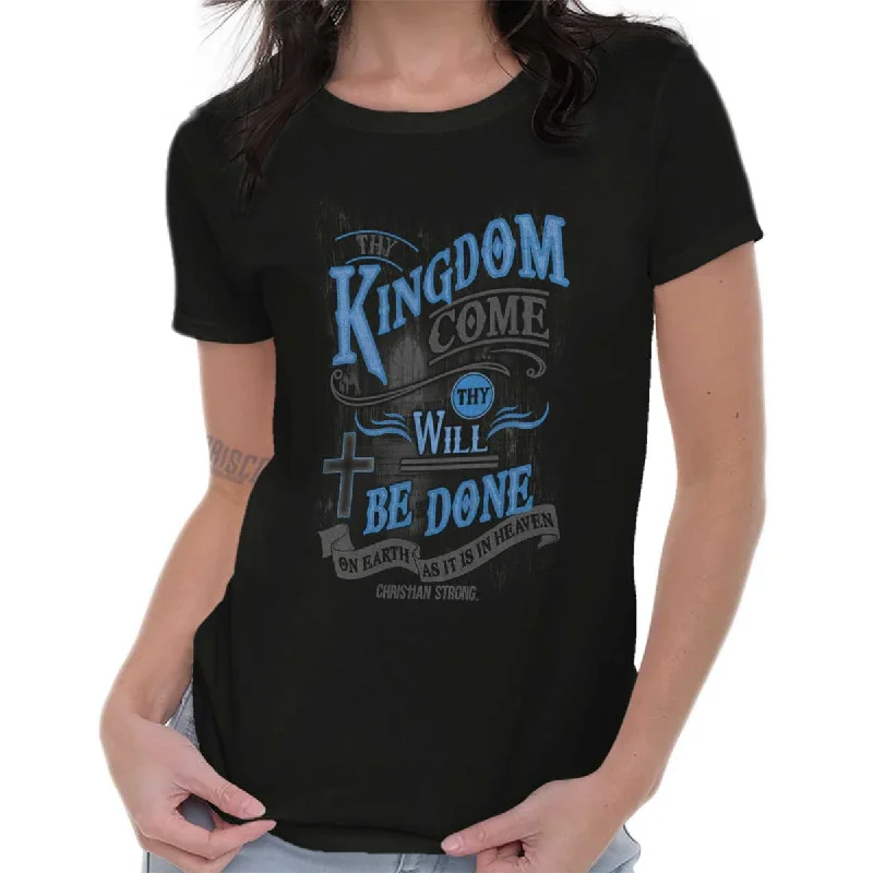 Kingdom Come Ladies T ShirtLogo T-Shirts