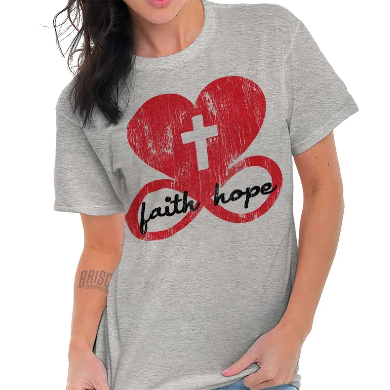 Faith Hope T ShirtRunning T-Shirts