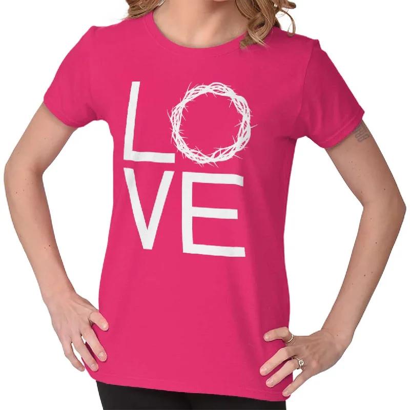 Love Crown Ladies T ShirtLuxury T-Shirts