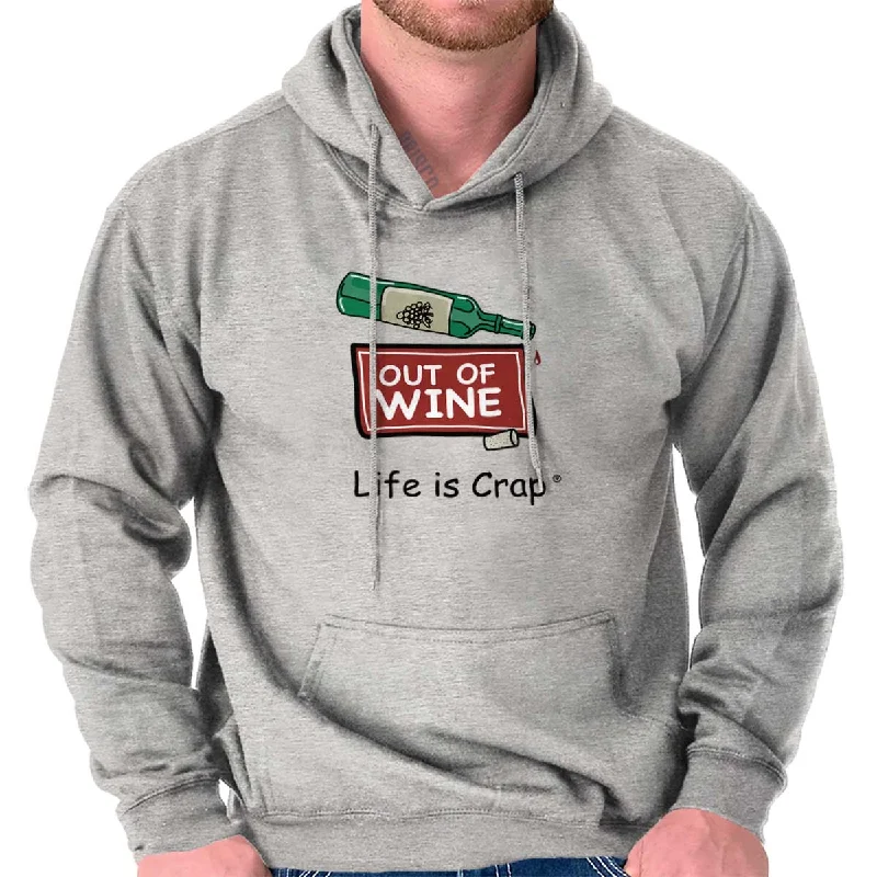 Quilted SweatshirtsWine Bottle Hoodie