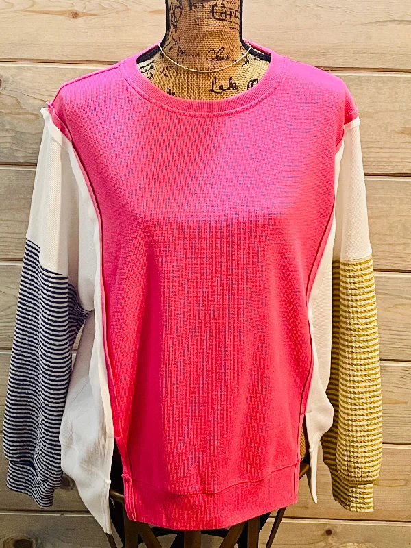 PulloverraglanBailey Color Block Pullover