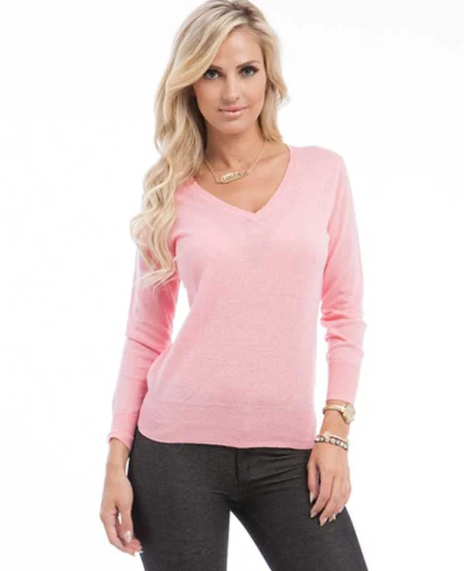 PulloverlightweightLight Pink Pullover Lightweight Sweater